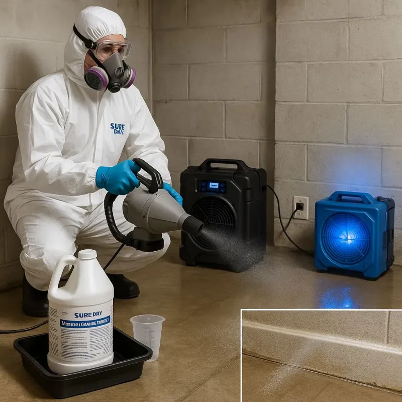 Sanitization and Odor Removal process in North Windham, ME