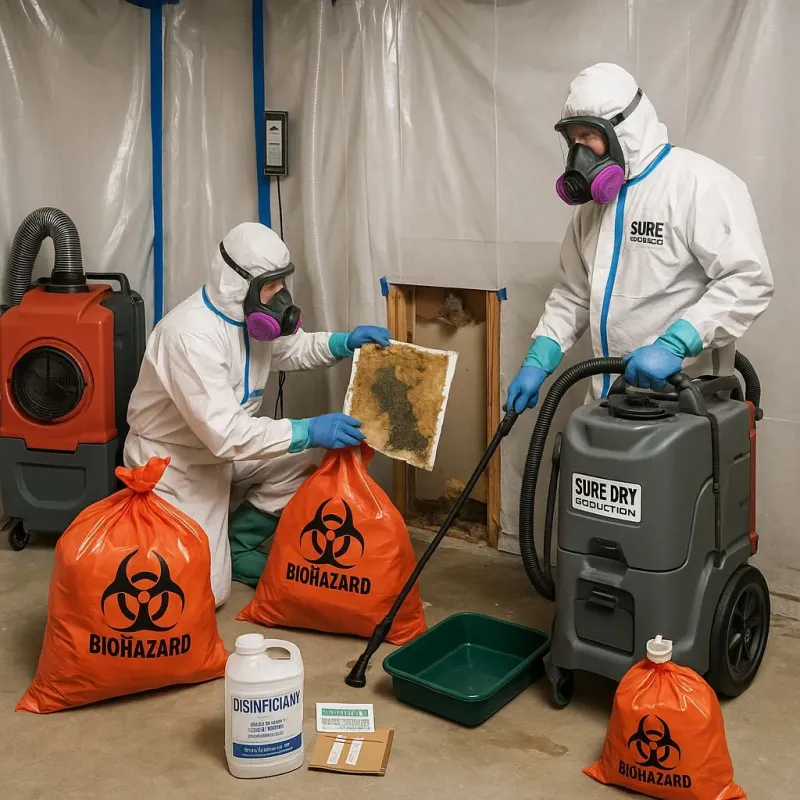 Contaminated Water Handling Protocols process in North Windham, ME