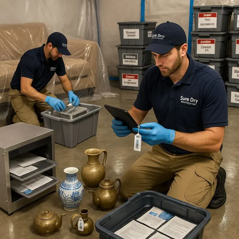 Content Protection and Restoration process in North Windham, ME