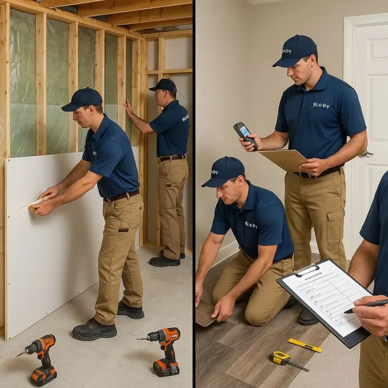 Repairs and Reconstruction process in North Windham, ME